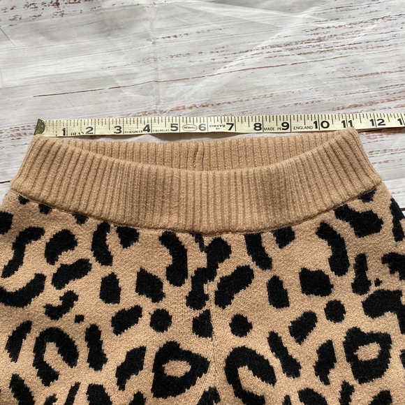 House of Harlow x Revolve Devin Leopard Blanket Lounge Pants XS - Picture 4 of 6
